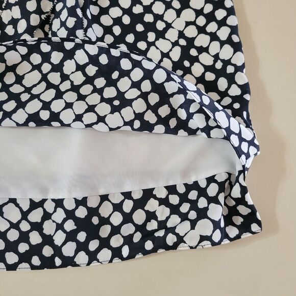 Ann Taylor LOFT Navy and White Tank Top Blouse - Picture 7 of 12